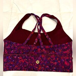 Lululemon size 4 Energy longline bra